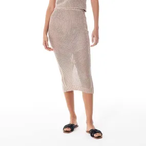 Shea Crochet Skirt | Dune Mineral Wash